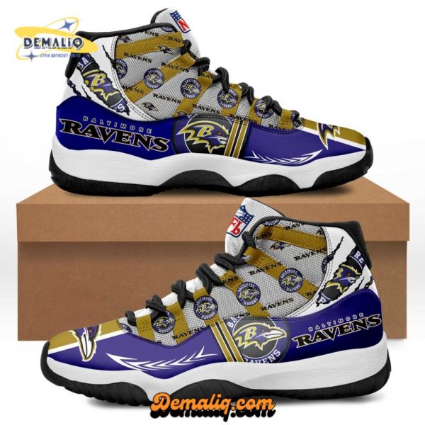 Baltimore Ravens Sneaker Shoes Ver 3