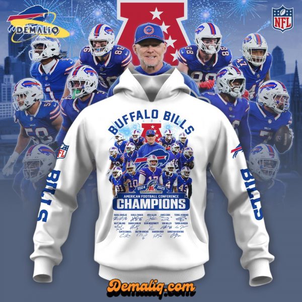 Buffalo Bills x AFC Champions Blue T-Shirt