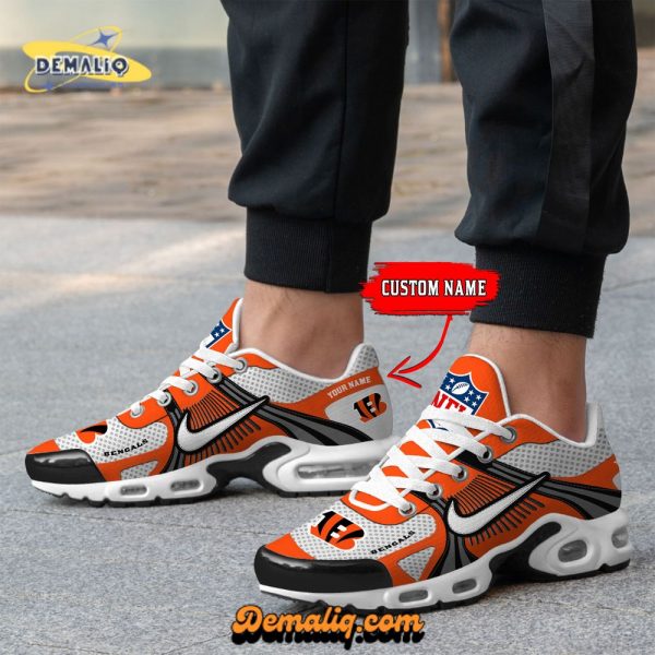 Cincinnati Bengals Nike TN Shoes – Men’s NFL Themed Sneakers