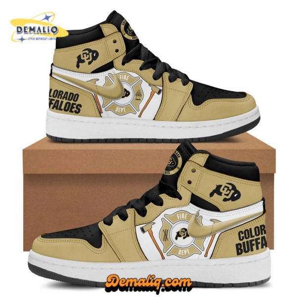 Colorado Buffaloes Firefighter Appreciation Night Premium Limited Air Jordan 1