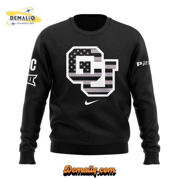 Colorado Buffaloes Football 2025 Salute to Service Sweatshirt