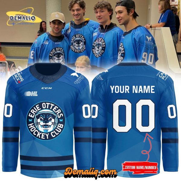 Erie Otters Caring Place 2024 Jersey – Hockey Charity Gear