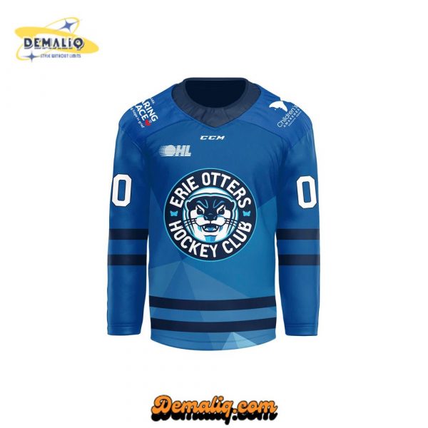 Erie Otters Caring Place 2024 Jersey – Hockey Charity Gear