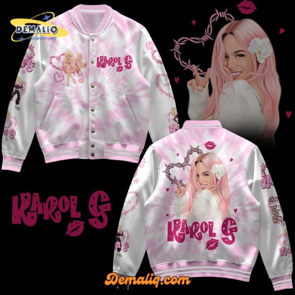 KAROL G KRG BASEBALL JACKET DTP