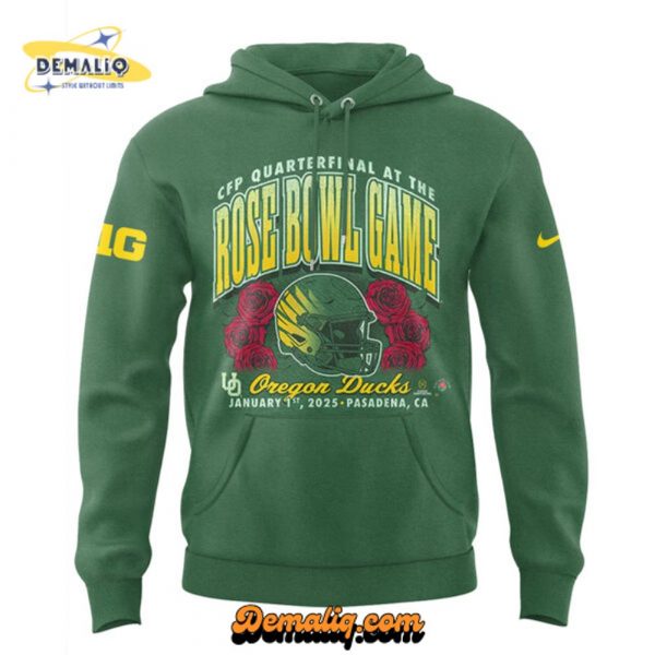 Limited Oregon Ducks Rose Bowl Game Hoodie v2