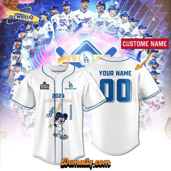 Los Angeles Dodgers MLB Champions Limited Edition White jersey 2025