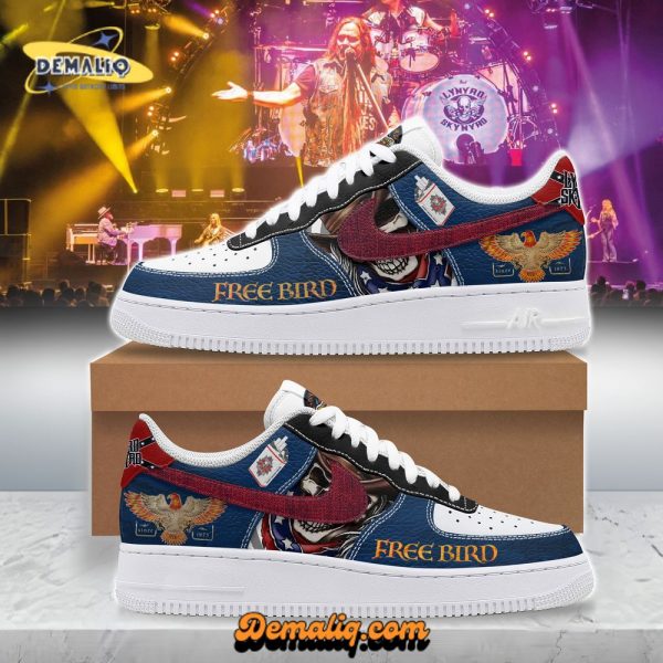 Lynyrd Skynyrd “Free Bird” Premium AF1 Sneakers – Iconic Rock Footwear