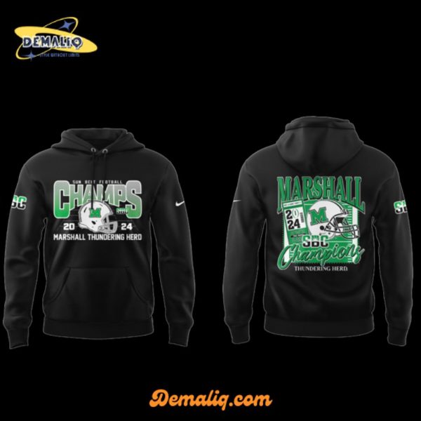 Marshall Thundering Herd Football Championship 2025 Hoodie v4