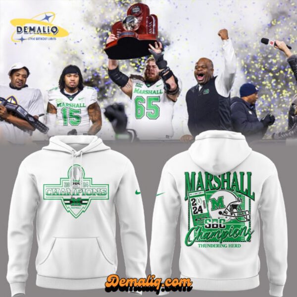 Marshall Thundering Herd Football Championship 2025 Hoodie v3