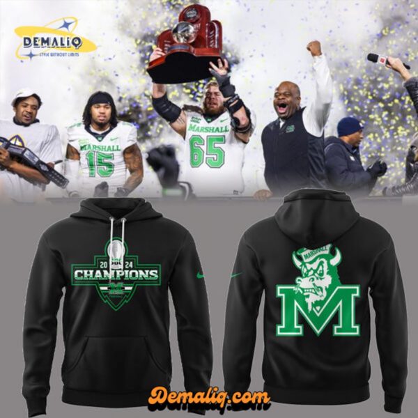 Marshall Thundering Herd Football Championship 2025 Hoodie v4