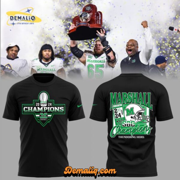 Marshall Thundering Herd Football Championship 2025 T Shirt v2