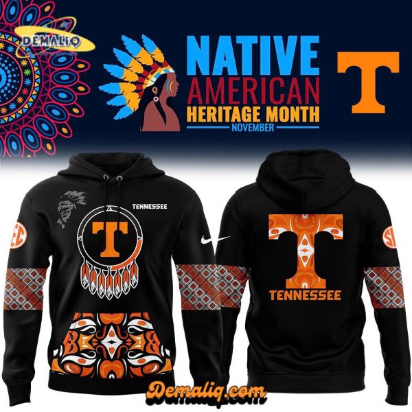 Men Nike Tennessee Volunteers Native American Heritage Month Premium Limited Pullover Hoodie