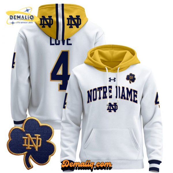 Men’s Notre Dame Fighting Irish 2025 Pullover Hoodie V2 – All Stitched