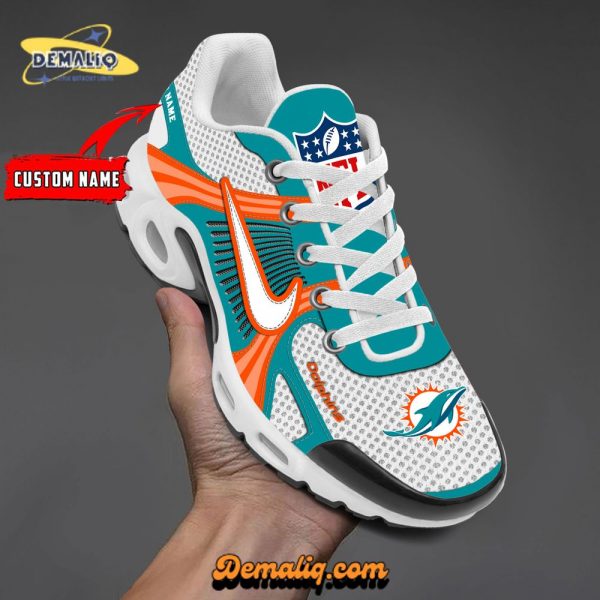 Miami Dolphins Nike TN Shoes – Men’s NFL Game Day Shoes