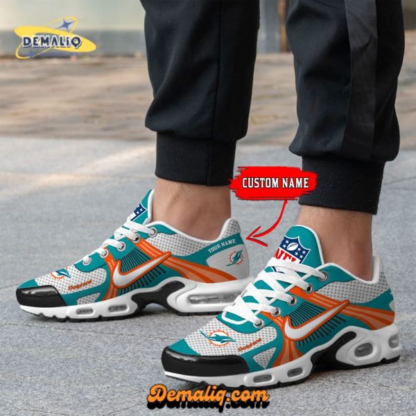 Miami Dolphins Nike TN Shoes – Men’s NFL Game Day Shoes