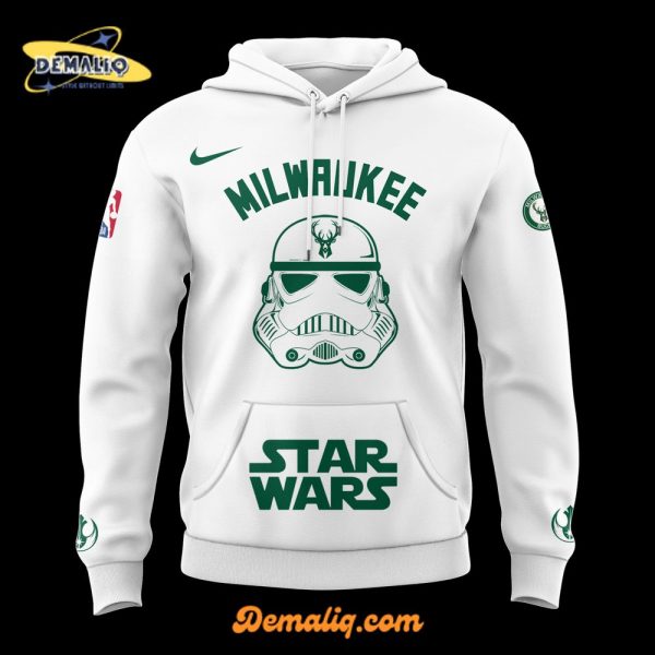 Milwaukee Bucks X Star Wars Limited Hoodie – Galactic NBA Gear