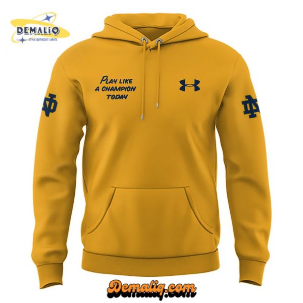 Notre Dame Football Hoodie “Play Like A Champion” Edition – Irish Pride Gear