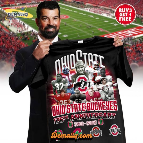 OHIO STATE BUCKEYES 135TH ANNIVERSARY PREMIUM SHIRTS TLQ APT OHST