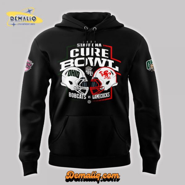 Ohio Bobcats Cure Bowl Champions Special Edition Black Hoodie v1