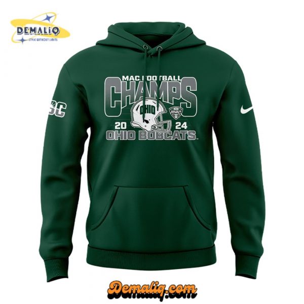 Ohio Bobcats x MAC Champions 2025 Limited Edition Hoodie