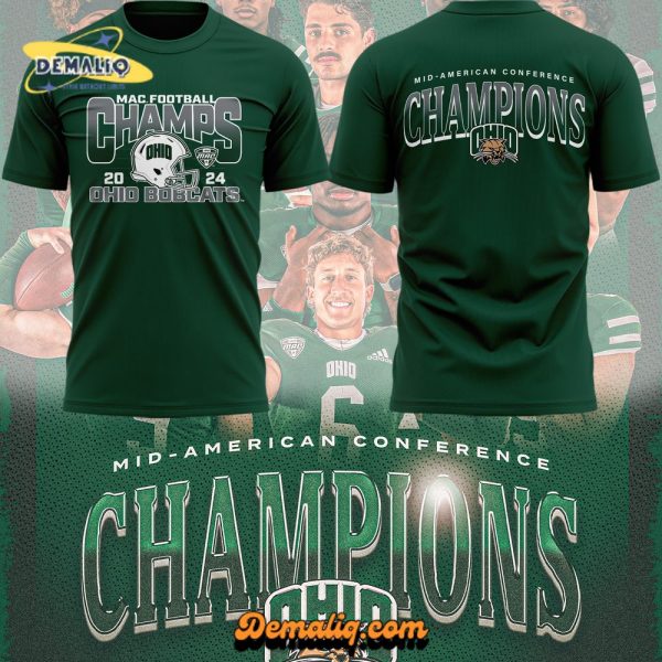 Ohio Bobcats x MAC Champions 2025 Limited Edition Boomber Jacket