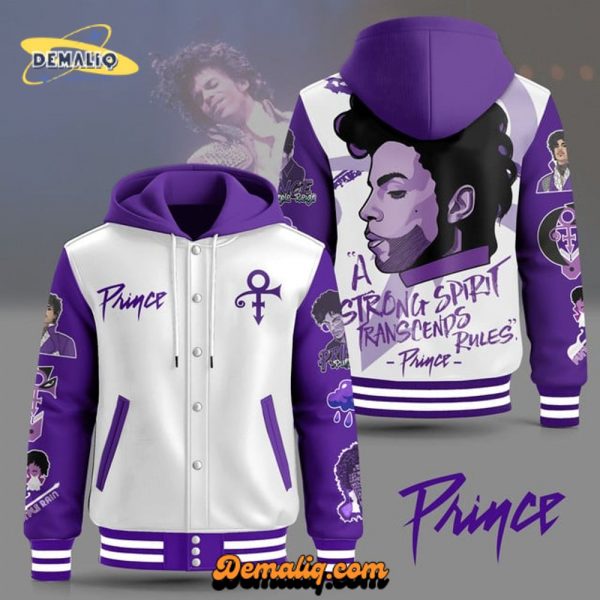 PRINCE PRCE Hooded Baseball Jacket DCA