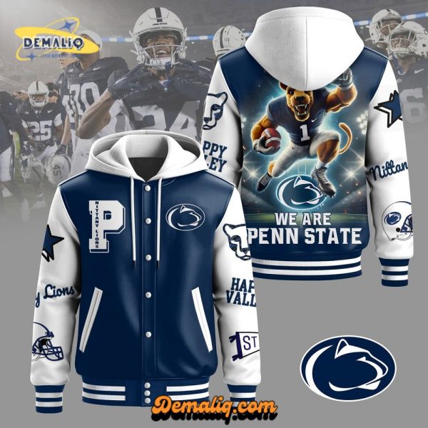 Penn State PSNL Hooded Baseball Jacket THT