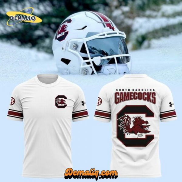 South Carolina Gamecocks Limited Edition White Hoodie v2