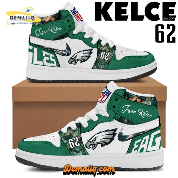 Special A Legendary Career Jason Kelce Air Jordan 1 On Sale