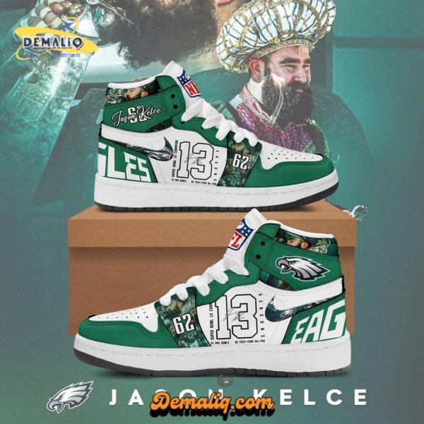 Special A Legendary Career Jason Kelce Air Jordan 1 On Sale Number