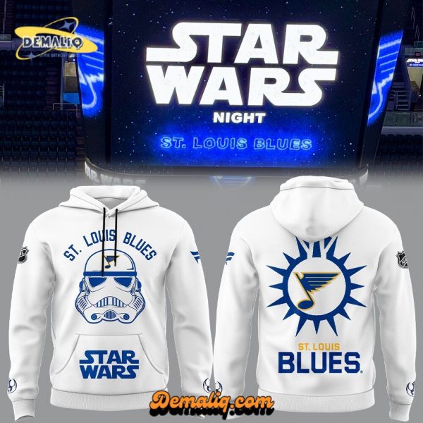 St. Louis Blues X Star Wars Limited Hoodie – Hockey And Star Wars Crossover