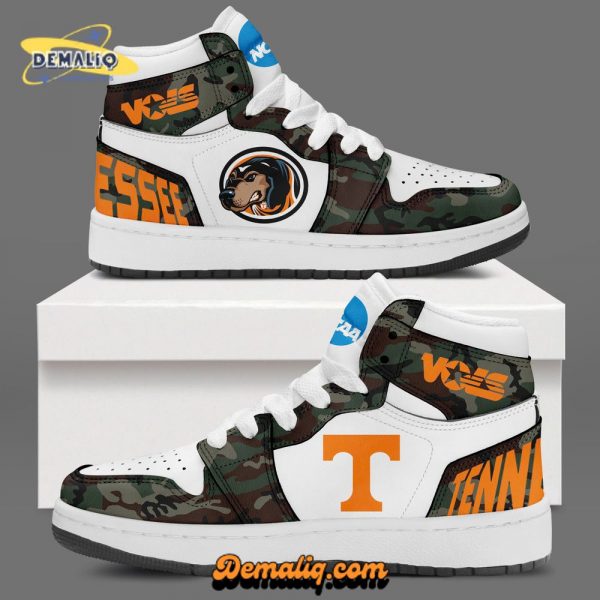 Tennessee Football Nike Camo 2024 Salute to Service Shoes Air Jordan 1