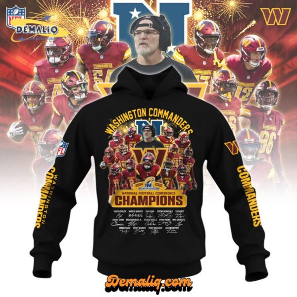 Washington Commanders x NFC Champions Team Color T-Shirt