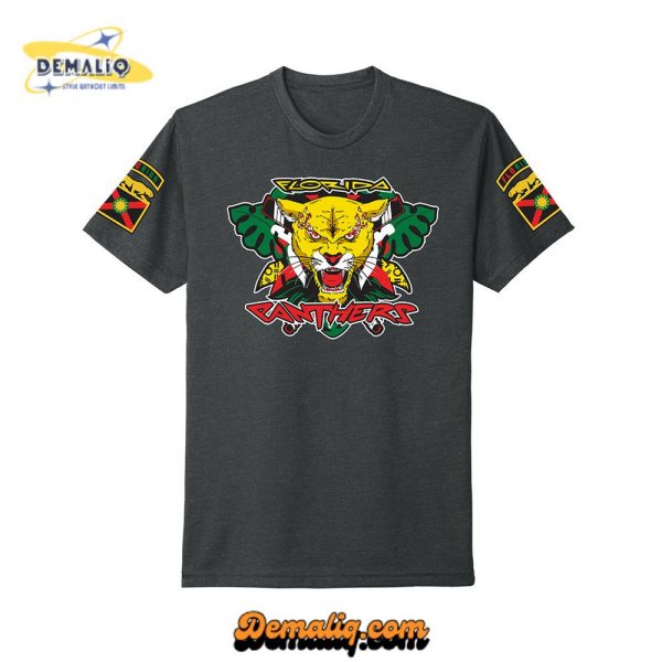 Florida Panthers NHL 2025 x “Black History Night” T-Shirt-TS02102502