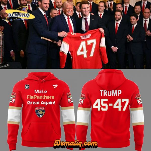 Florida Panthers NHL 2025 x “Trump 45-47” Hoodie-HO02102502