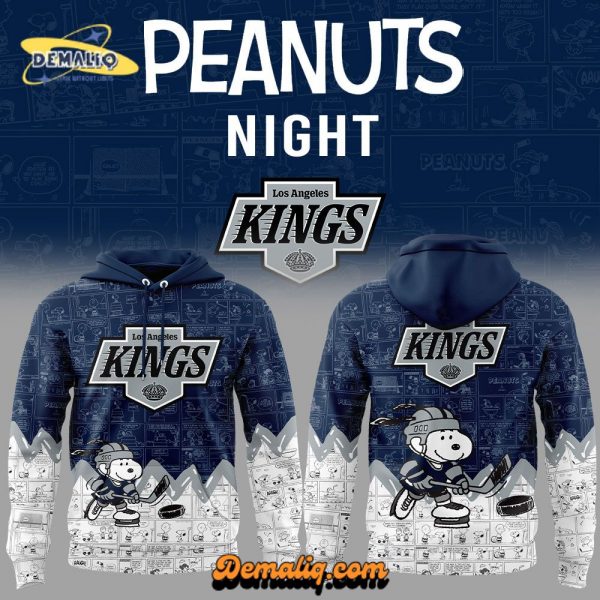 Los Angeles Kings Anniversary of Peanuts Hoodie