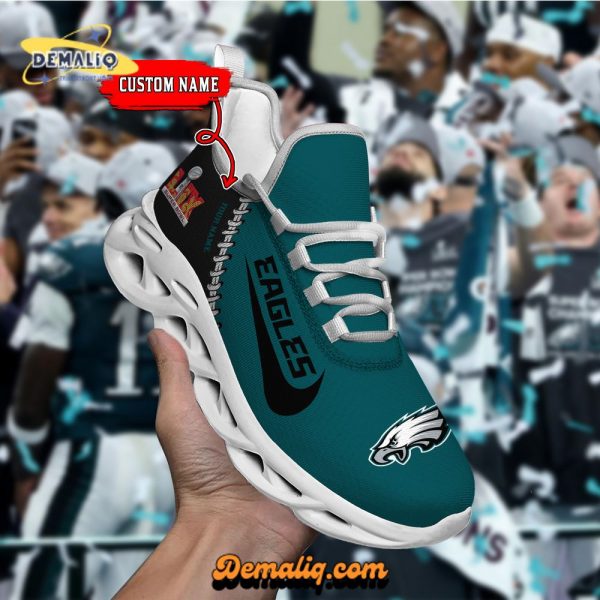 Philadelphia Eagles x Super Bowl Air Max Shoes (White) AM02122501