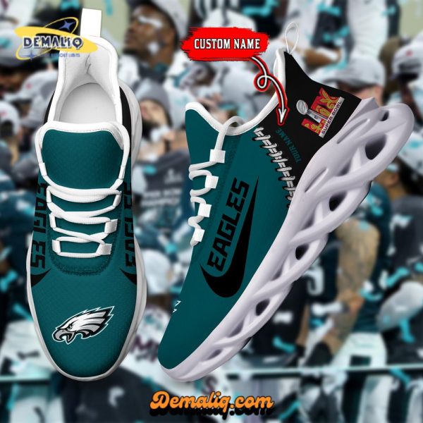 Philadelphia Eagles x Super Bowl Air Max Shoes (White) AM02122501