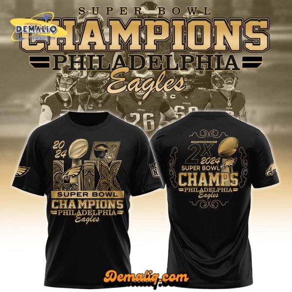 Philadelphia Eagles x NFC Champions Black Hoodie