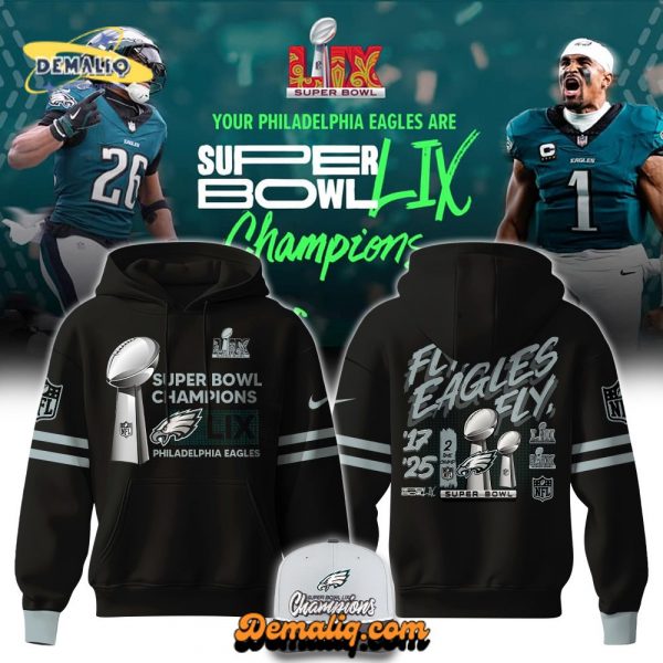 Philadelphia Eagles x NFC Champions White Hoodie