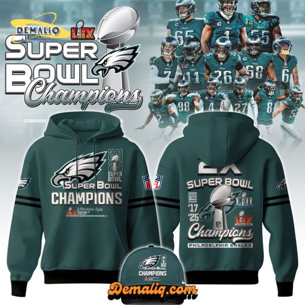 Philadelphia Eagles x NFC Champions Team Color Hoodie