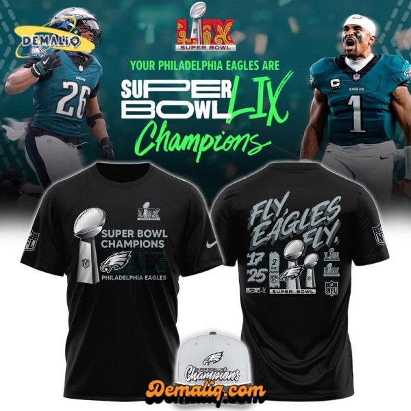 Philadelphia Eagles x NFC Champions White T-Shirt