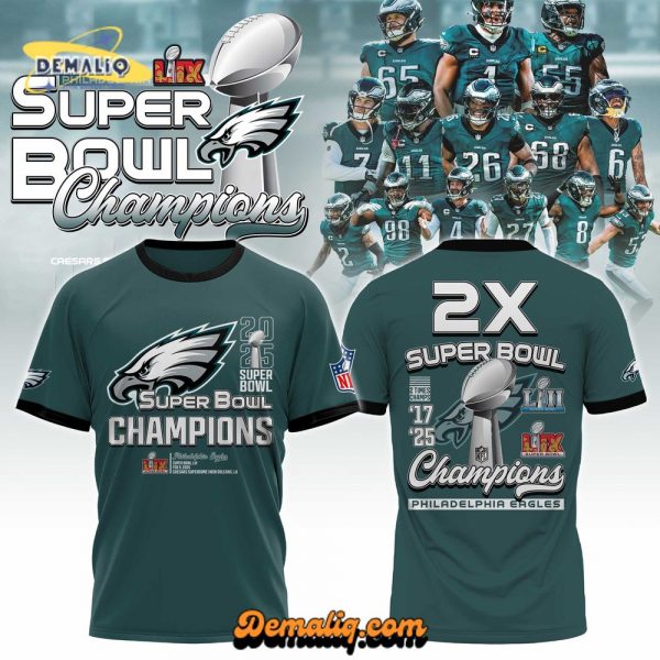 Philadelphia Eagles x NFC Champions Team Color Hoodie