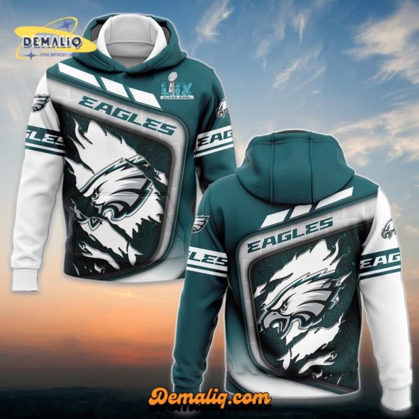 Philadelphia Eagles x Super Bowl LIX Hoodie HO02242502