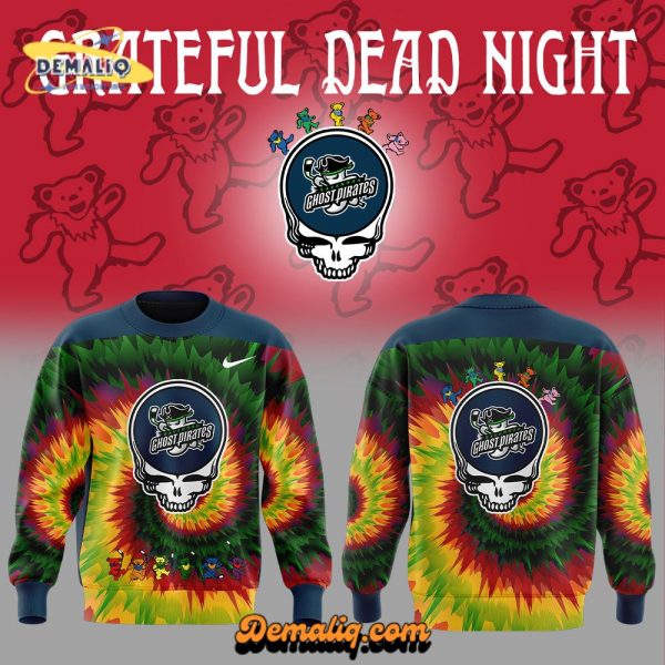 Savannah Ghost Pirates Grateful Dead Night Sweatshirt