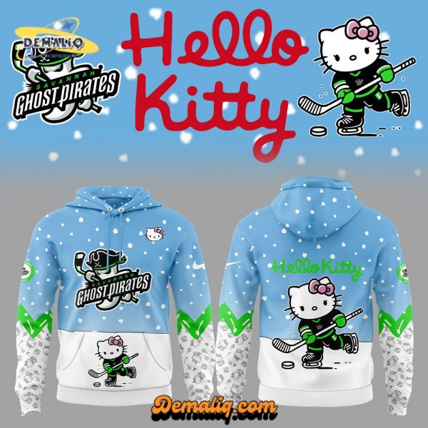 Savannah Ghost Pirates x Hello Kitty Hoodie V2