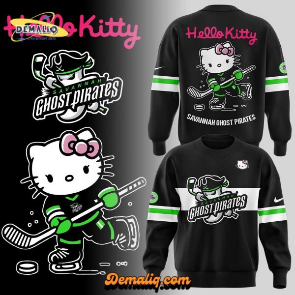 Savannah Ghost Pirates x Hello Kitty Sweatshirt