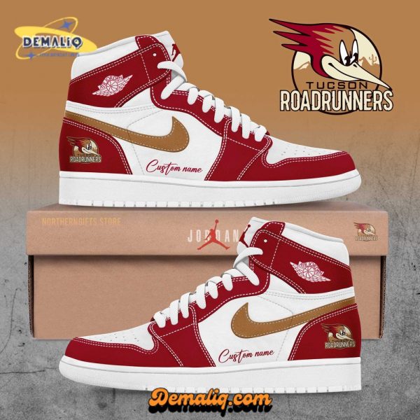 Tucson Roadrunners Custom Name For Fans Shoes Air Jordan 1