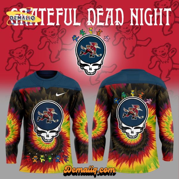 Tucson Roadrunners Grateful Dead Night Jersey