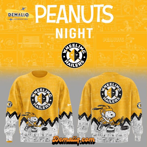 Wheeling Nailers Anniversary of Peanuts Sweatshirt SS02142503